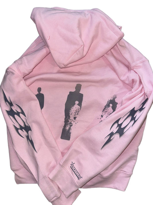 SHADOW PEOPLE DOGMA HOODIE PINK