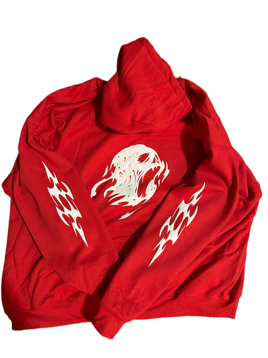 DOGMA GHOSTFACE HOODIE RED