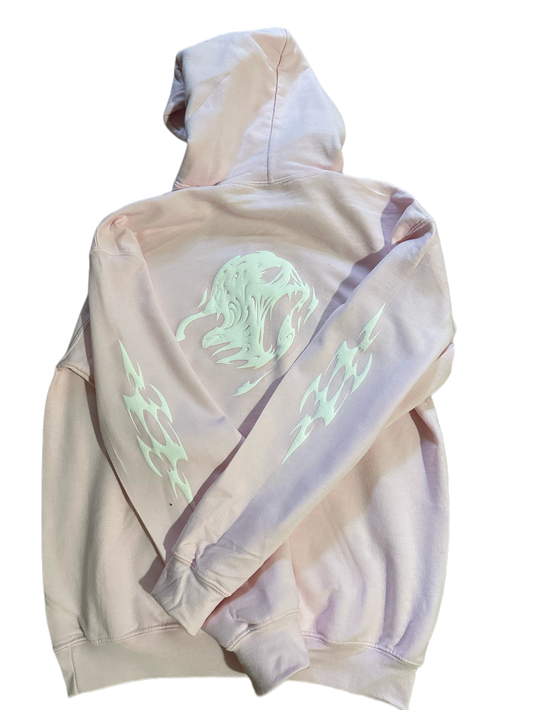 DOGMA GHOSTFACE HOODIE PINK